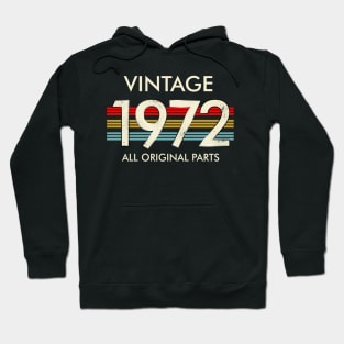 Vintage 1972 All Original Parts Hoodie